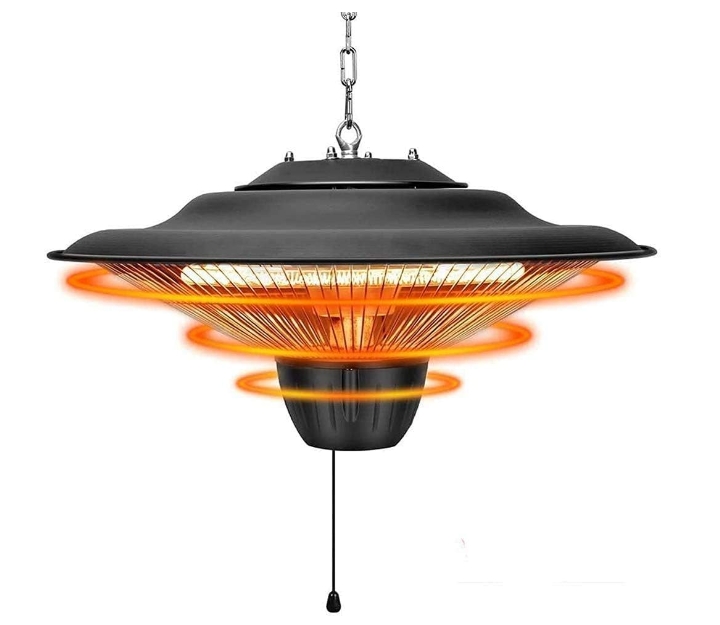 Factory ceiling radiant heater