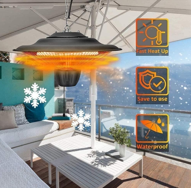 Office desk heater